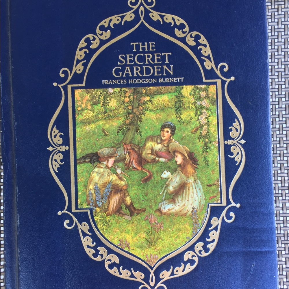 Vintage 80s Book Hardcover Secret Garden